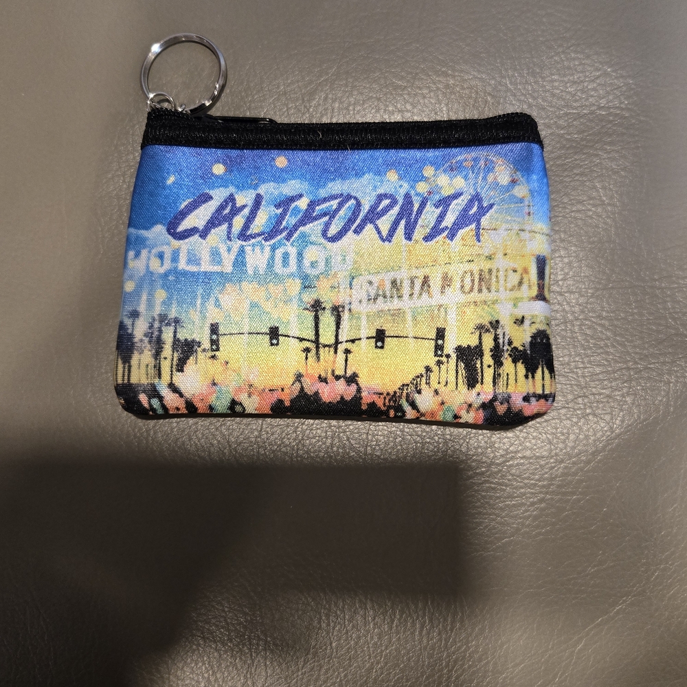 California Themed Coin Purse - Picture 2 of 4